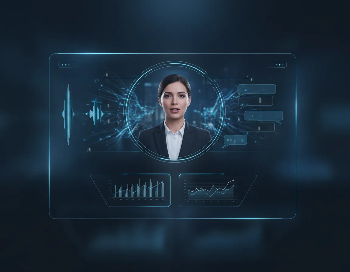 Avatar de video ejecutivo IA